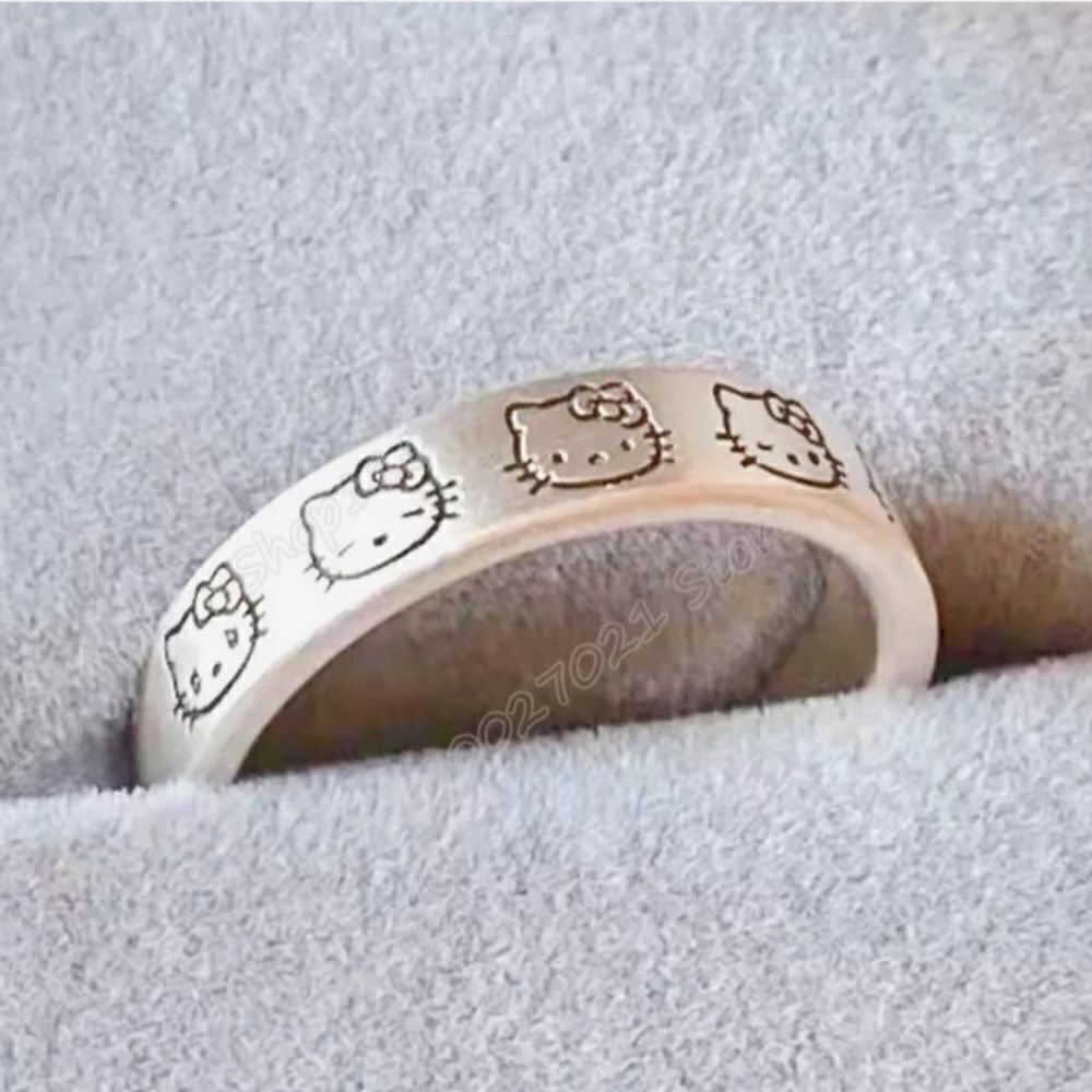 Brand new Hello Kitty rings 925 silver